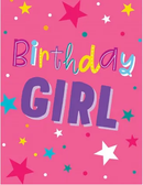 "Birthday Girl" Tag Birthday Card