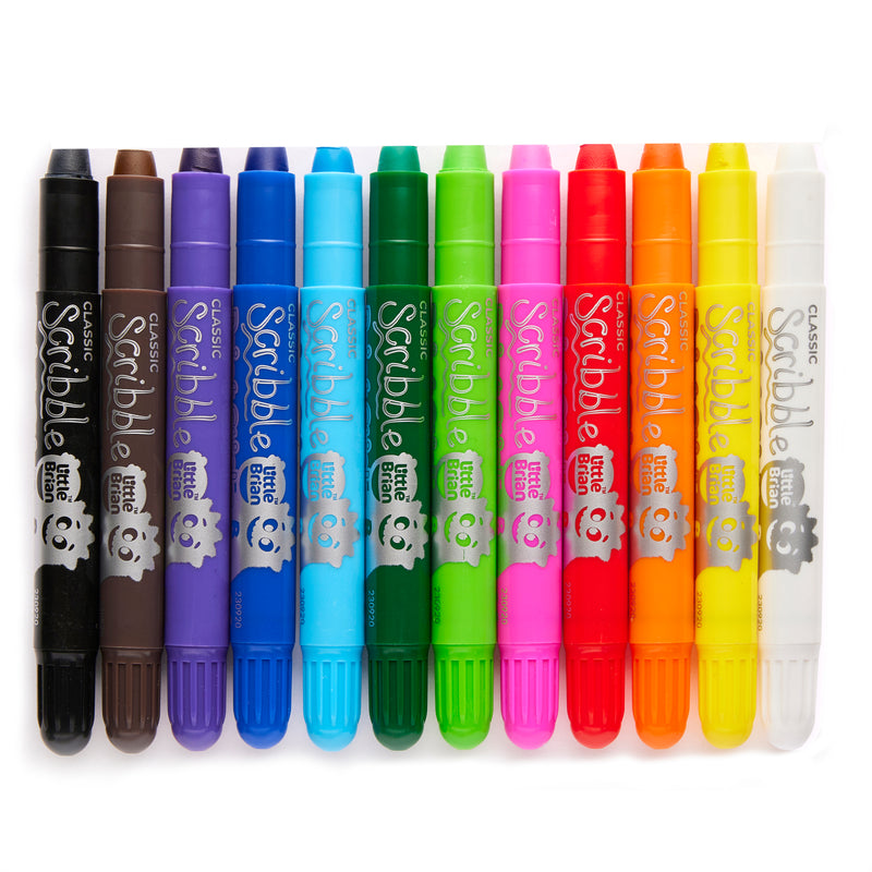 Little Brian | Scribble Paint Sticks