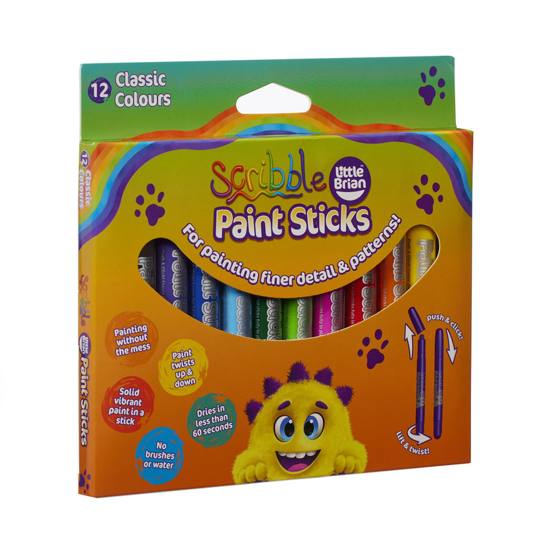 Little Brian | Scribble Paint Sticks