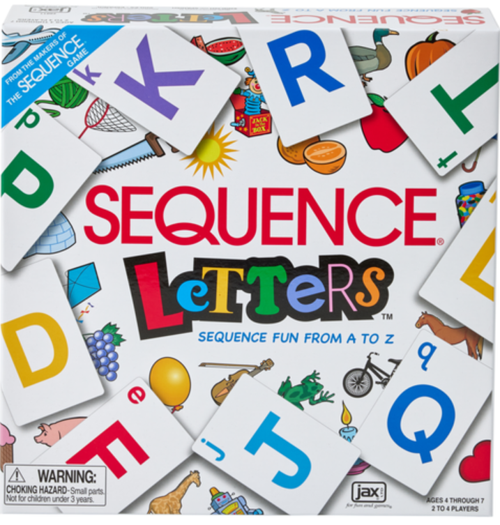 Sequence Letters Board Game