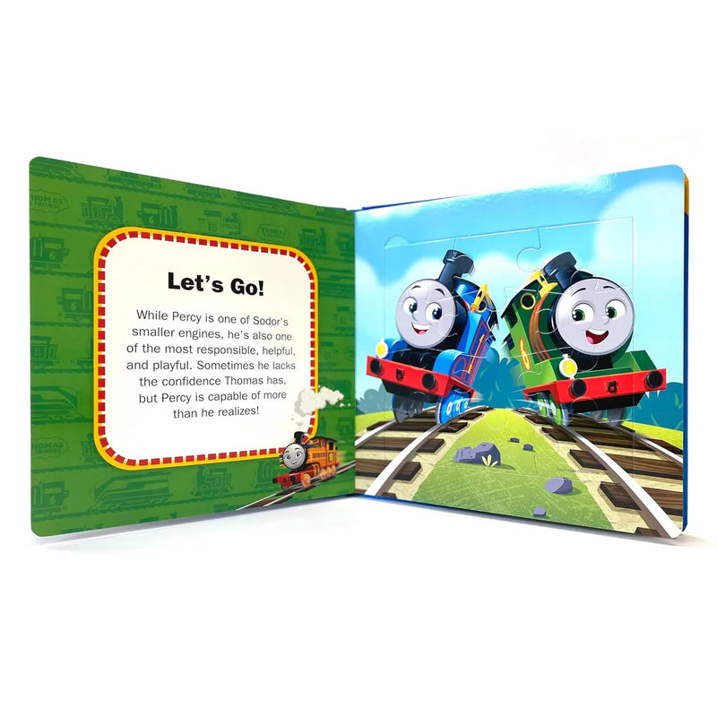 My First Puzzle Book Mattel Thomas On The Go