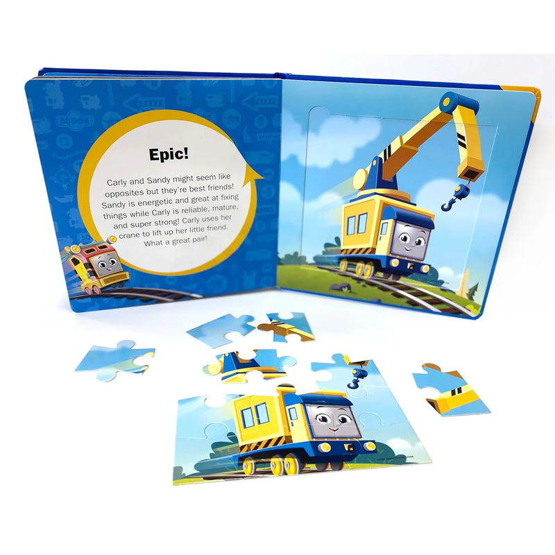 My First Puzzle Book Mattel Thomas On The Go