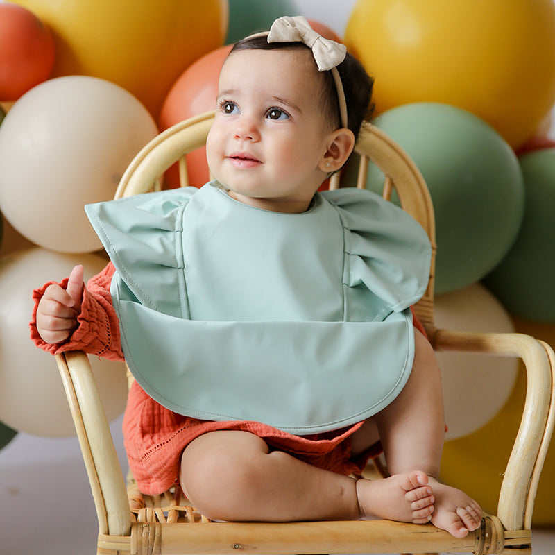 Sage | Snuggle Bib Waterproof