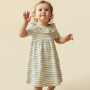 Wilson & Frenchy | Ruffle Blue Stripe Dress