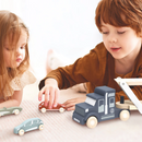 Speedy Monkey Wooden Car Transporter