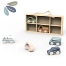 Speedy Monkey Car Display Case & 6 Vehicles