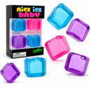 Cube Squeeze Squishy 4 pack  -Transparent 5cm  S00995