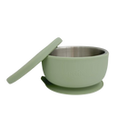 Petite Eats | Stainless Steel Bowl with Lid