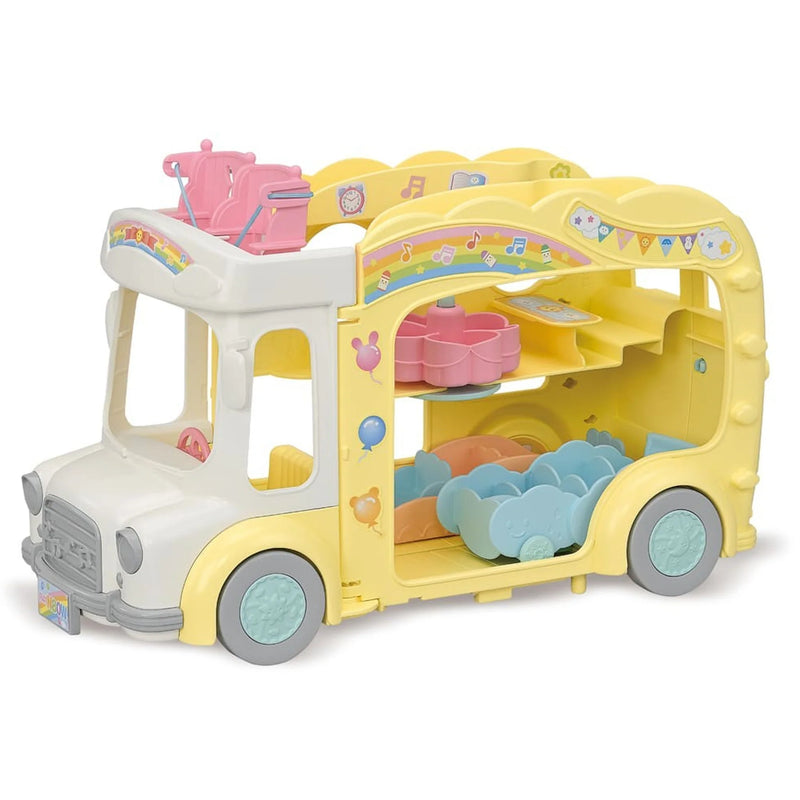 Sylvanian Families | Rainbow Fun Nursery Bus Set - 5744