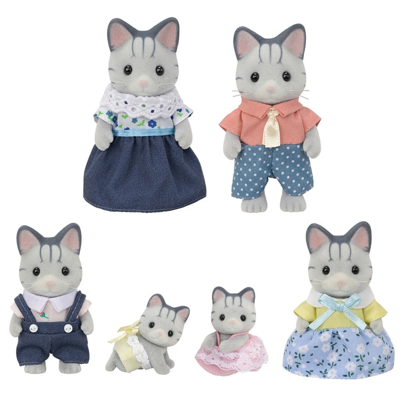 Sylvanian | Fisher Cat Family 6pk