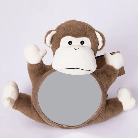 Baby-in-View Back Seat Car Mirror - Monkey