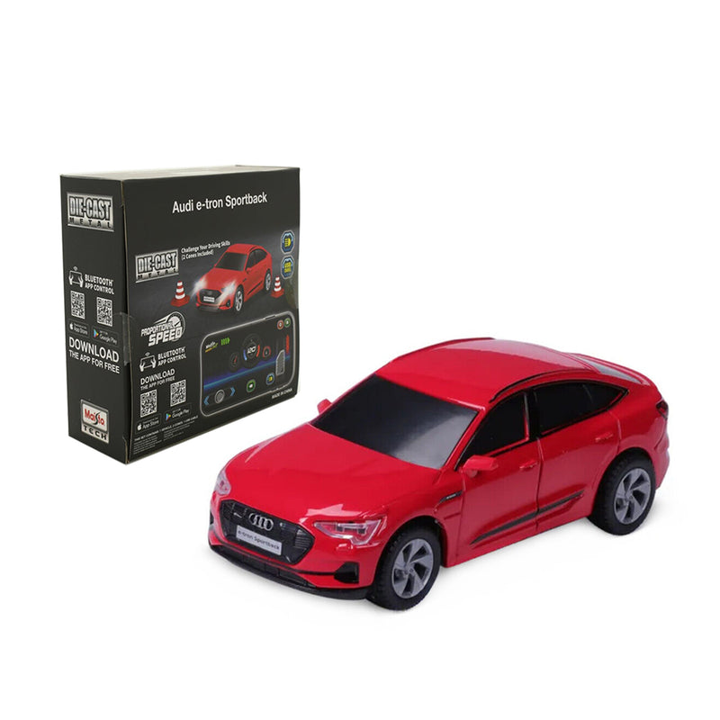 Maisto Tech RC 1:41 Scale Audi E-tron Sportback Diecast Mini Red Metal Car