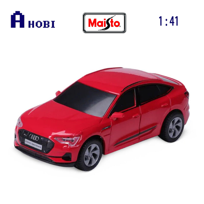 Maisto Tech RC 1:41 Scale Audi E-tron Sportback Diecast Mini Red Metal Car