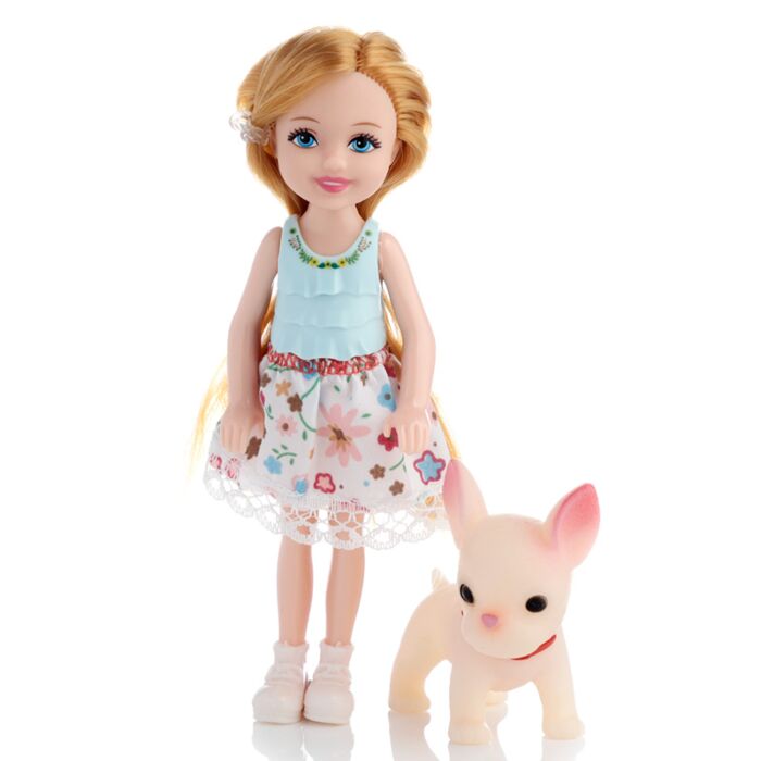 Sally Dress Up Doll with Dog & Accessories
