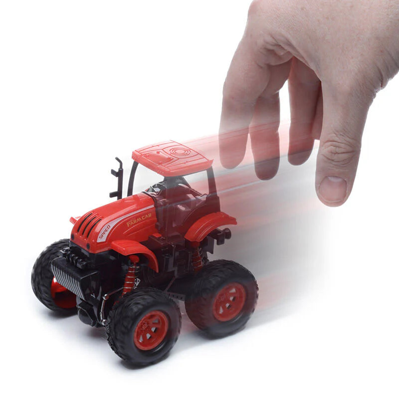 Kids Friction Action Toy - 4x4 Stunt Tractor
