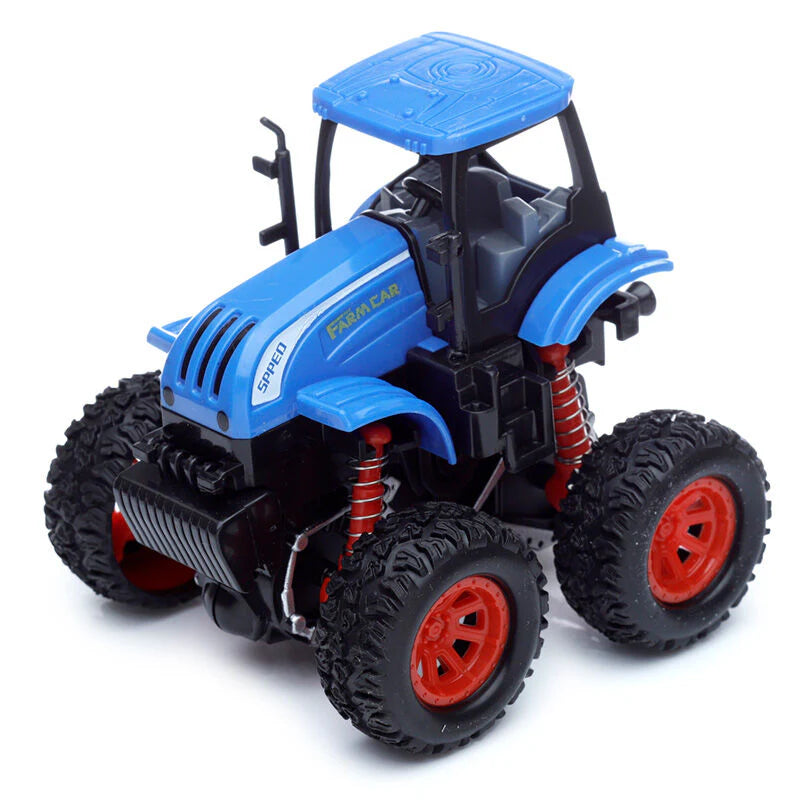 Kids Friction Action Toy - 4x4 Stunt Tractor
