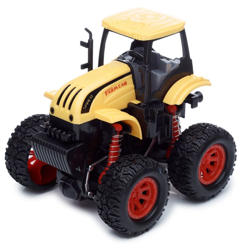 Kids Friction Action Toy - 4x4 Stunt Tractor