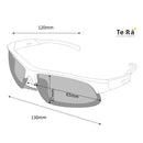 Te Rā | Tākaro Black+Red — Kids Sports Sunglasses NZ Ages 6+
