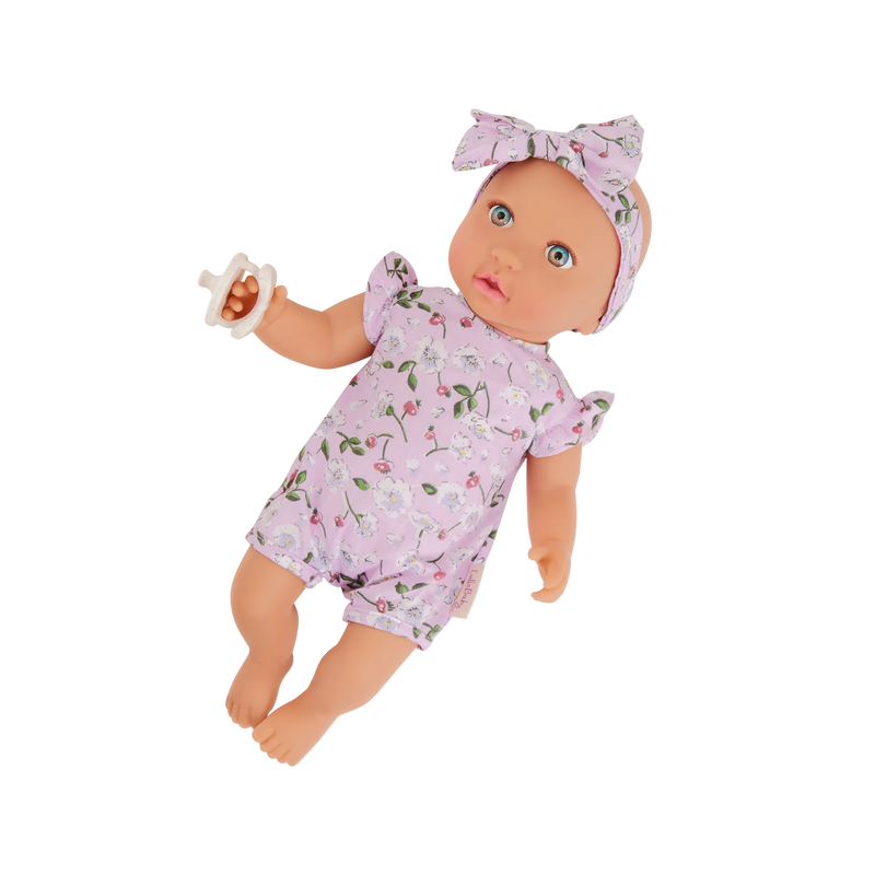 Lullababy 14" Doll with Floral Outfit
