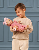 Lullababy 14" Doll with Pink Romper