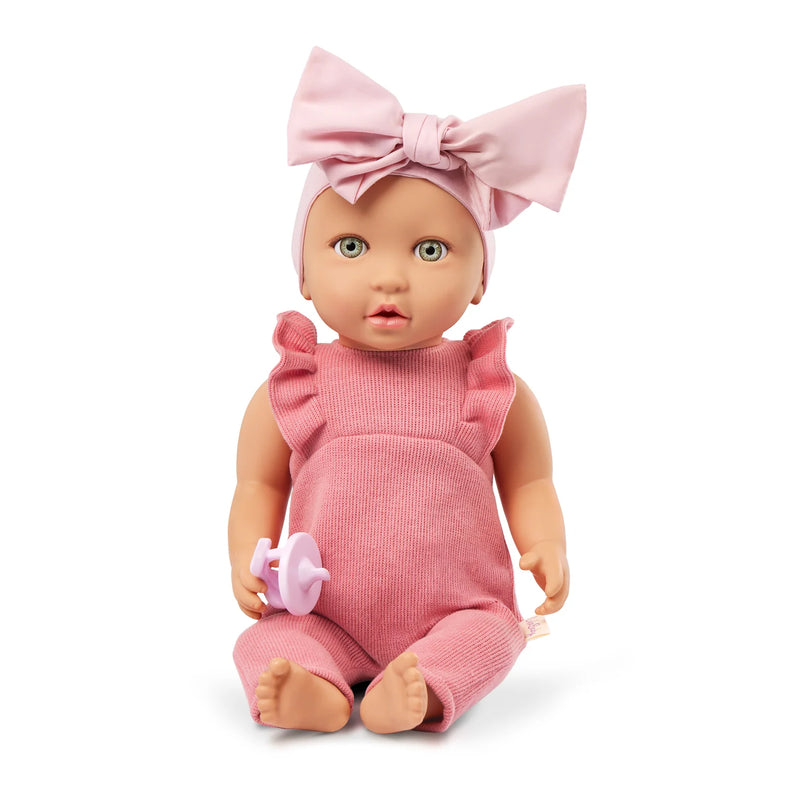 Lullababy 14" Doll with Pink Romper