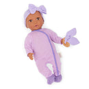 LullaBaby 14" Doll Clothing Set - Purple Onsie Set