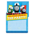 Thomas the Tank Party Invitations 16pk w Envelopes