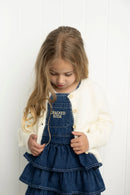 Cracked soda |  Tilli Soft Fluffy Knit Cardigan - White
