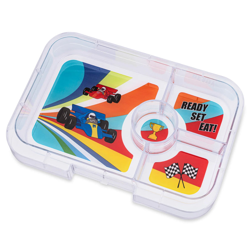 Yumbox Tapa Bento Lunch Box - Race Cars