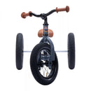 Grey Vintage Trybike, Black Tyres and black ring (3 wheel)