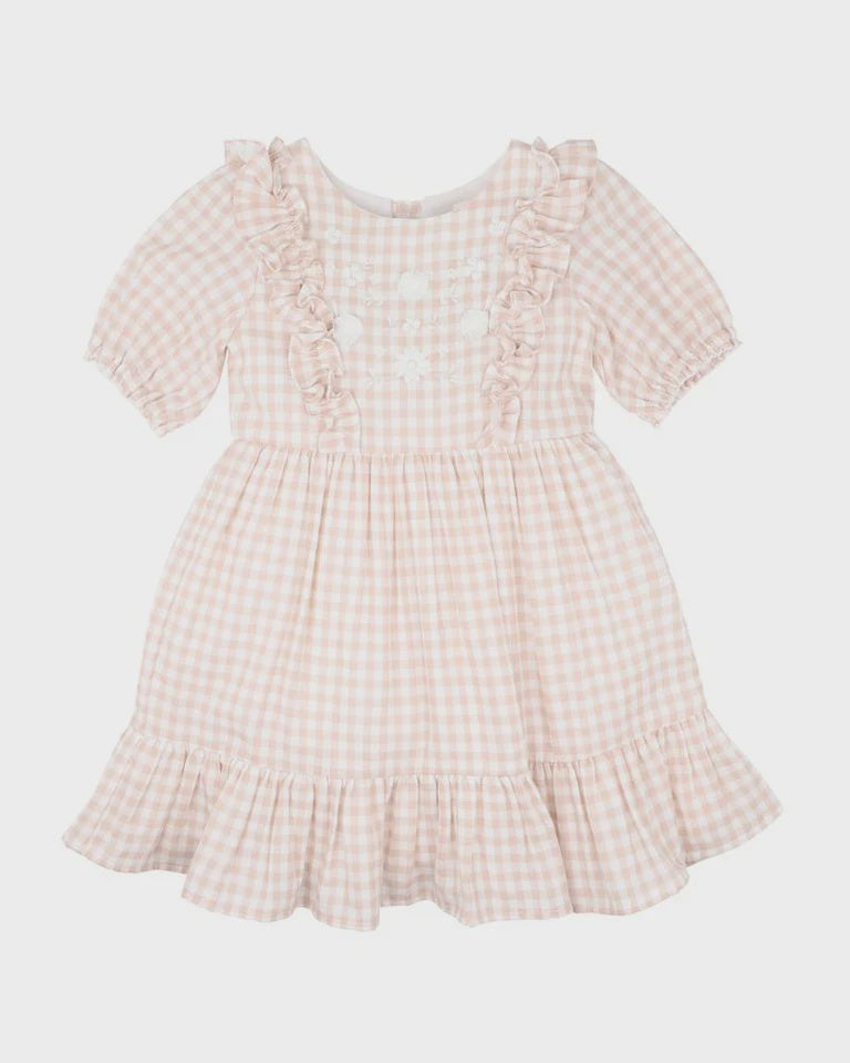 Bebe  | Morgan Gingham Dress 3-7yr