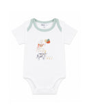 Bébé | Scout Organic Animal Stack Bodysuit - Cloud