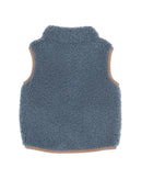 BEBE baby Blue Sherpa Vest