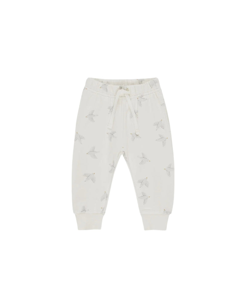 Quincy Mae Relaxed  Sweatpant  - Birds