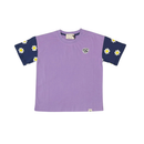 The Girl Club | Purple Wash Colourblock Tee