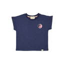 The Girl Club | Navy Tgc Slub Top