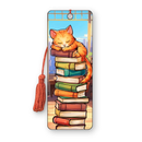 Artgame | Cat Books Bookmark