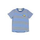 Band Of Boys | Blue Striped Smile Tee