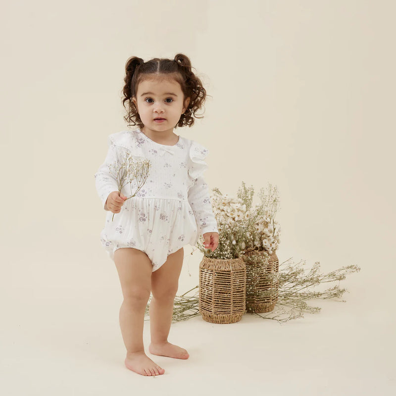 Aster & Oak | Grace Floral Bubble Romper RRP $64.99