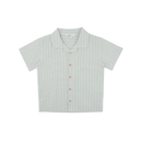 Bébé | Evan Stripe Shirt 3-7y - Green Stripe