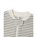 Quincy Mae | ZIP Long Sleeve Sleeper - Laurel Stripe