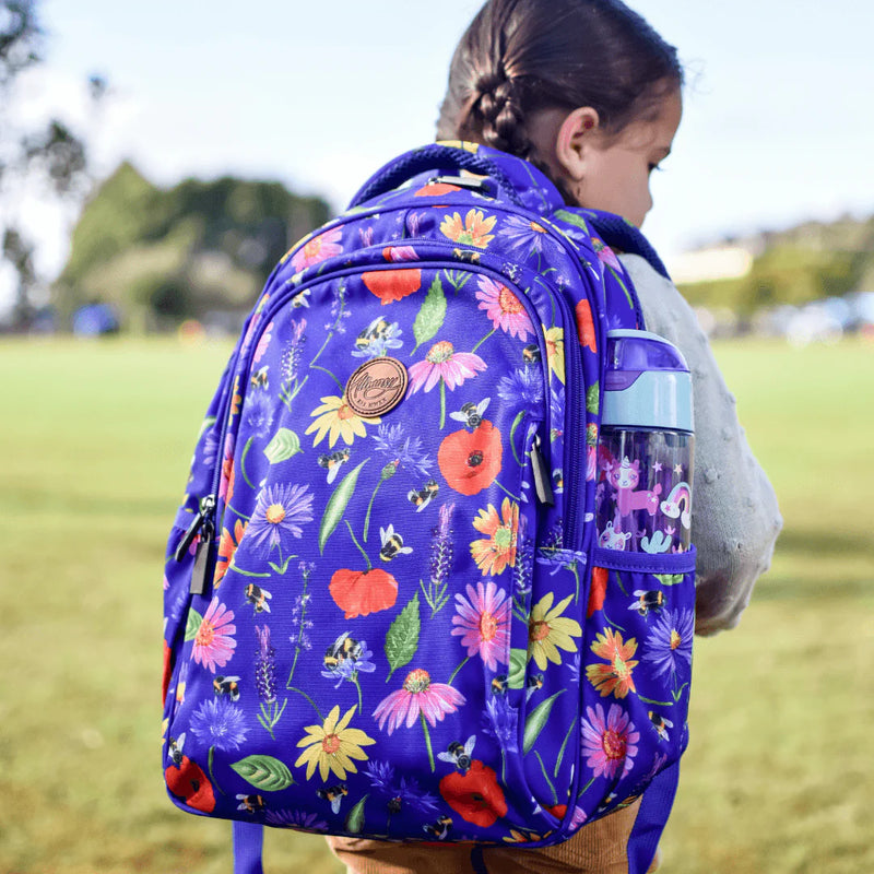 ALiMasy | Bees & Wildflowers Midsize Kids Backpack