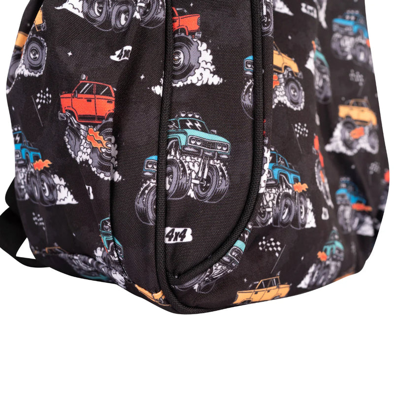 ALiMASY | Monster Trucks Midsize Kids Backpack