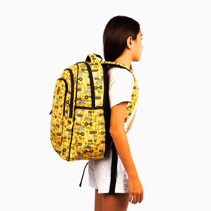 ALiMASY | Construction Large School Backpack