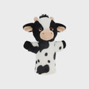 Keeleco 27cm Farm Hand Puppet - Cow
