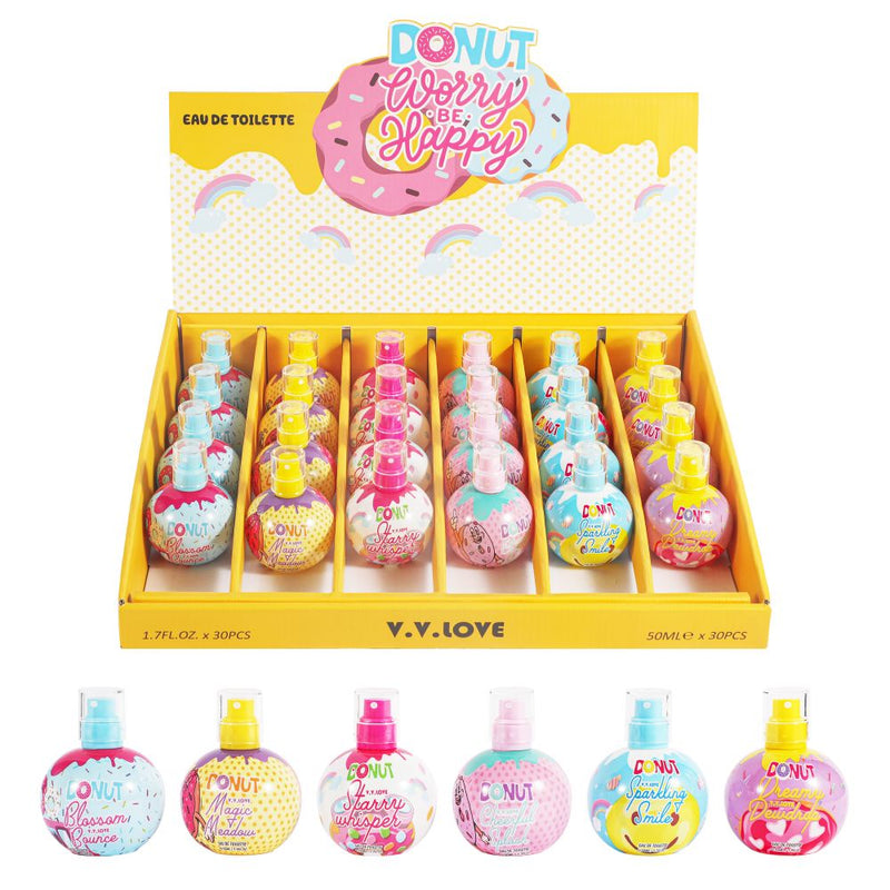 Donut 50ml Fragrances 6asst