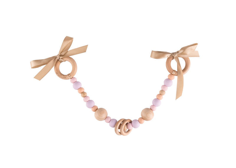 Lilac, Pink & Peach Harlow Pram Garland