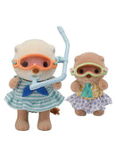 Sylvanian Families - Sea Otter Sisters - Splashy Snorkel set