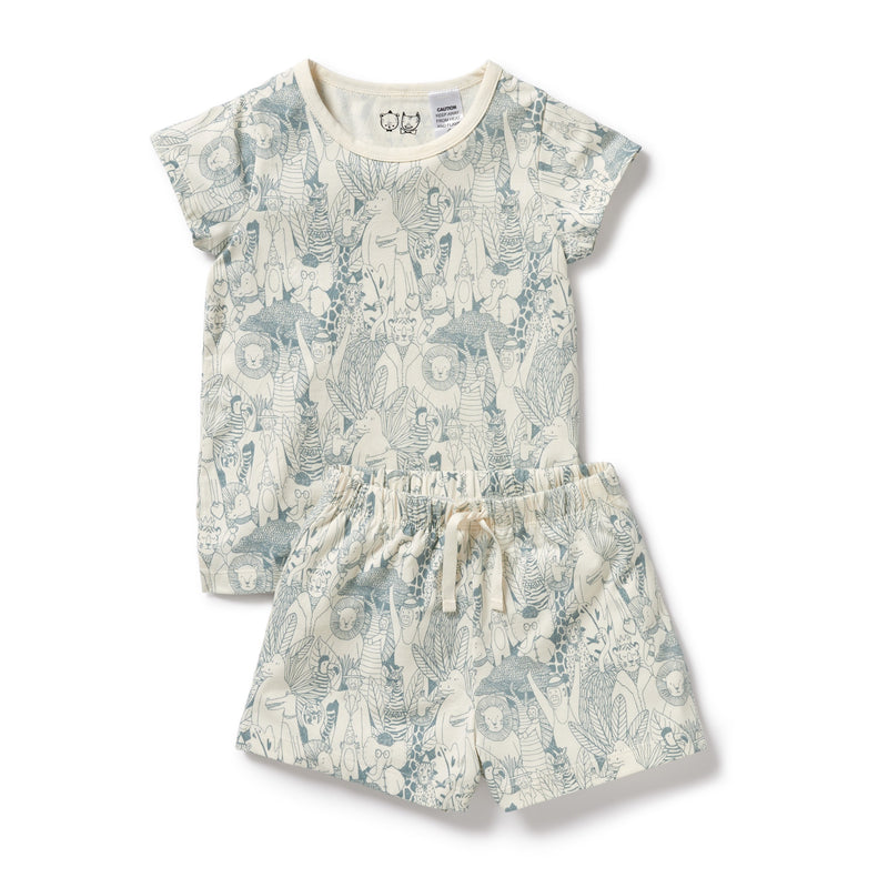 Wilson & Frenchy | Hello Friends Organic S/S Pyjamas