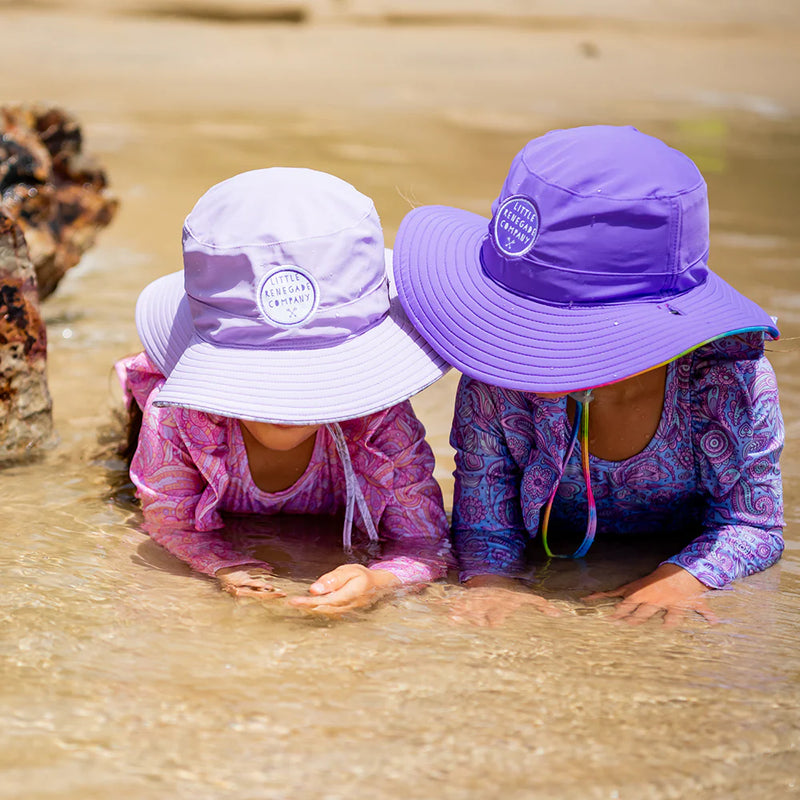 Little Renegade | Reversible Swim Hat -Willow